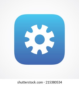 Cog Icon in line style
