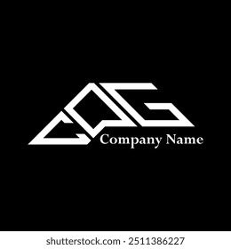 COG logo design, COG simple and modern logo. COG luxurious alphabet design  