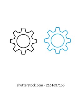 icono de ajuste de código vector rueda cognitiva