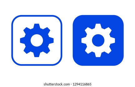 Cog settings icon
