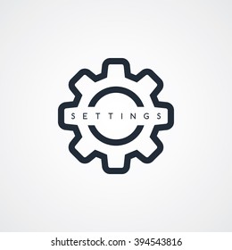 Cog Settings Icon Symbol
