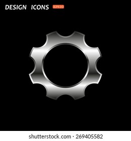 Cog Settings . icon. vector design
