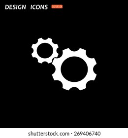 Cog Settings . icon. vector design