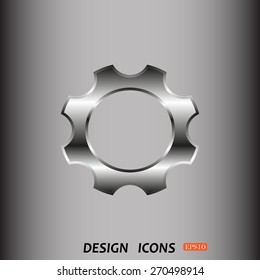 Cog Settings . icon. vector design