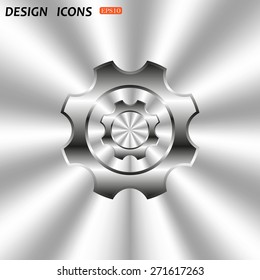 Cog Settings . icon. vector design