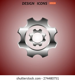 Cog Settings . icon. vector design
