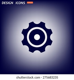 Cog Settings . icon. vector design
