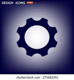 Cog Settings . icon. vector design