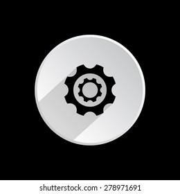Cog Settings . icon. vector design