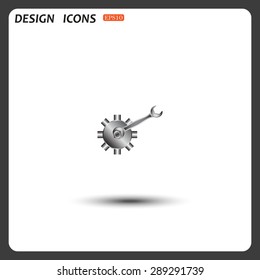 Cog Settings. icon. vector design