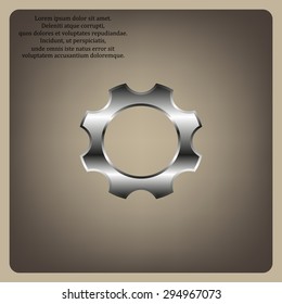 Cog Settings . icon. vector design