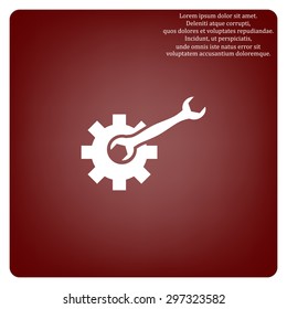 Cog Settings. icon. vector design