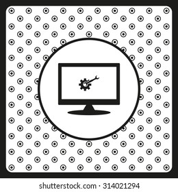 Cog Settings. icon. vector design