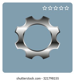 Cog Settings . icon. vector design