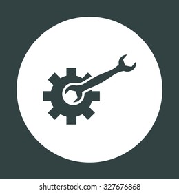 Cog Settings. icon. vector design
