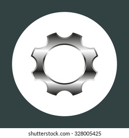 Cog Settings . icon. vector design