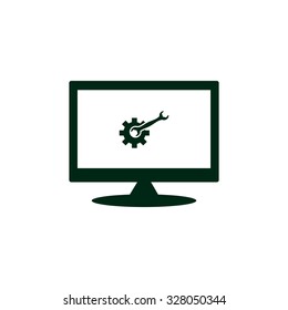 Cog Settings. icon. vector design