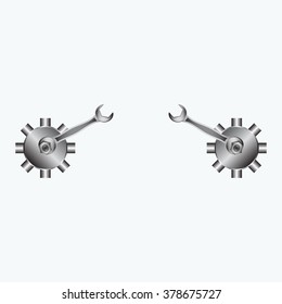 Cog Settings. icon. vector design