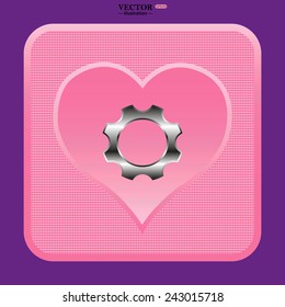 Cog Settings , vector illustration, EPS 10