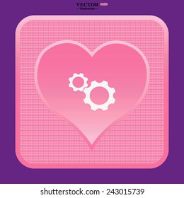 Cog Settings , vector illustration, EPS 10