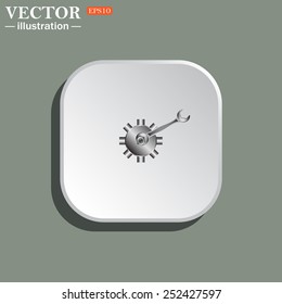 Cog Settings , vector illustration, EPS 10