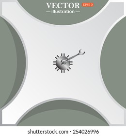 Cog Settings , vector illustration, EPS 10