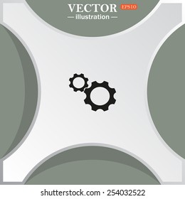 Cog Settings , vector illustration, EPS 10