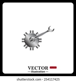 Cog Settings , vector illustration, EPS 10