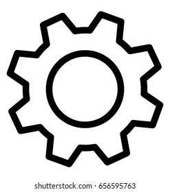 Cog Vector Icon