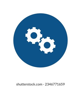 Icono vectorial Cog que puede fácilmente modificar o editar

