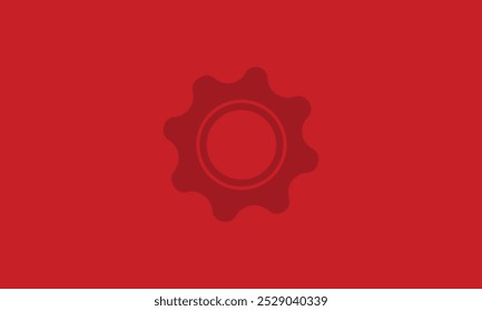 cog wheels vector illustration. Customer support icon. Technical support engineering light background concept. Website under construction page. Web Page maintenance.