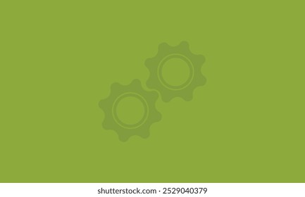 cog wheels vector illustration. Customer support icon. Technical support engineering light background concept. Website under construction page. Web Page maintenance.
