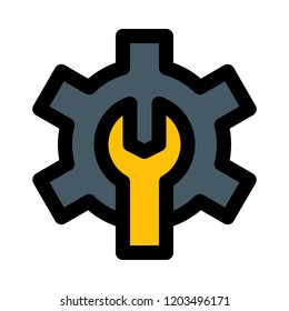 Cog and wrench
