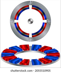 Cogging torque reduction in axial-flux permanent magnet