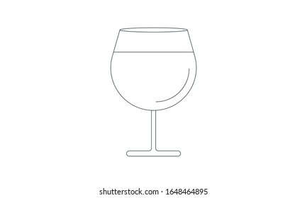 Cognac-Vektorillustration-Bild