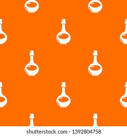 Cognac pattern vector orange for any web design best