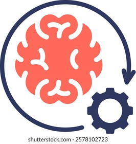 Cognition Icon Element For Design