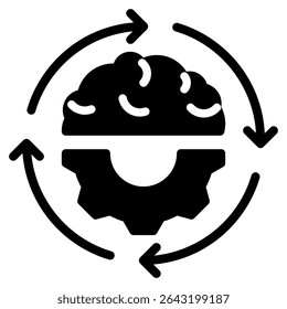 Cognition Icon Element For Design