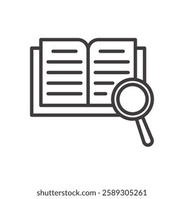 cognition icon isolated stroke in black color