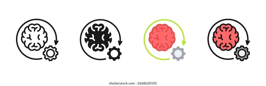 Cognition Icon Pack In Multiple Styles