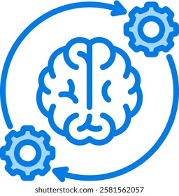 Cognitive Behavior Icon Element For Design