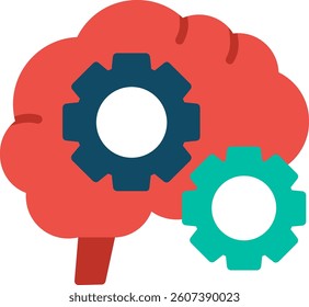 Cognitive Function Flat Illustration Vector Design