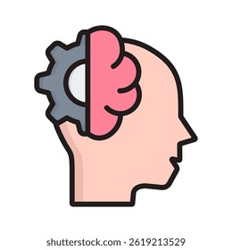 Elemento cognitivo do ícone para design