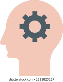 Cognitive icon vector image. Suitable for mobile application web application and print media.