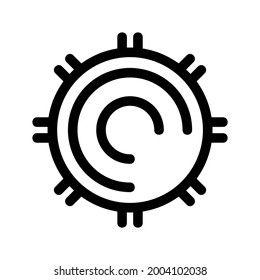 cogs icon or logo isolated sign symbol vector illustration - high quality black style vector icons

