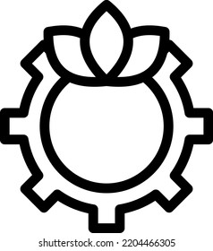 cogs Vector illustration on a transparent background.Premium quality symmbols.Stroke vector icons for concept and graphic design.