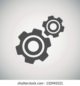 Cogwheel And Development Icon