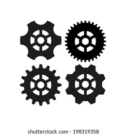 Cogwheel and development icon