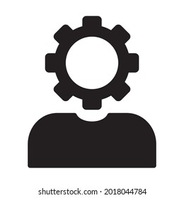 Icono vectorial de estilo de glifo de rueda de rueda que puede modificar o editar fácilmente 