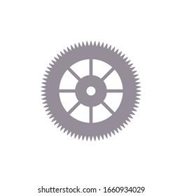 Icono de rueda de árbol para proyectos de diseño gráfico